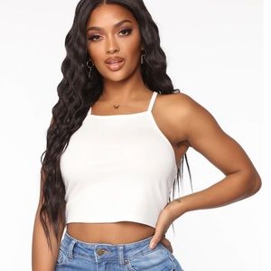 Demi Crop Tank -Fashion Nova